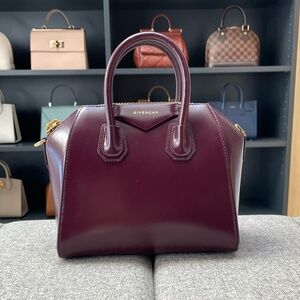 GIVENCHY Antigona MINI Oxblood Burgundy Quiet Luxury